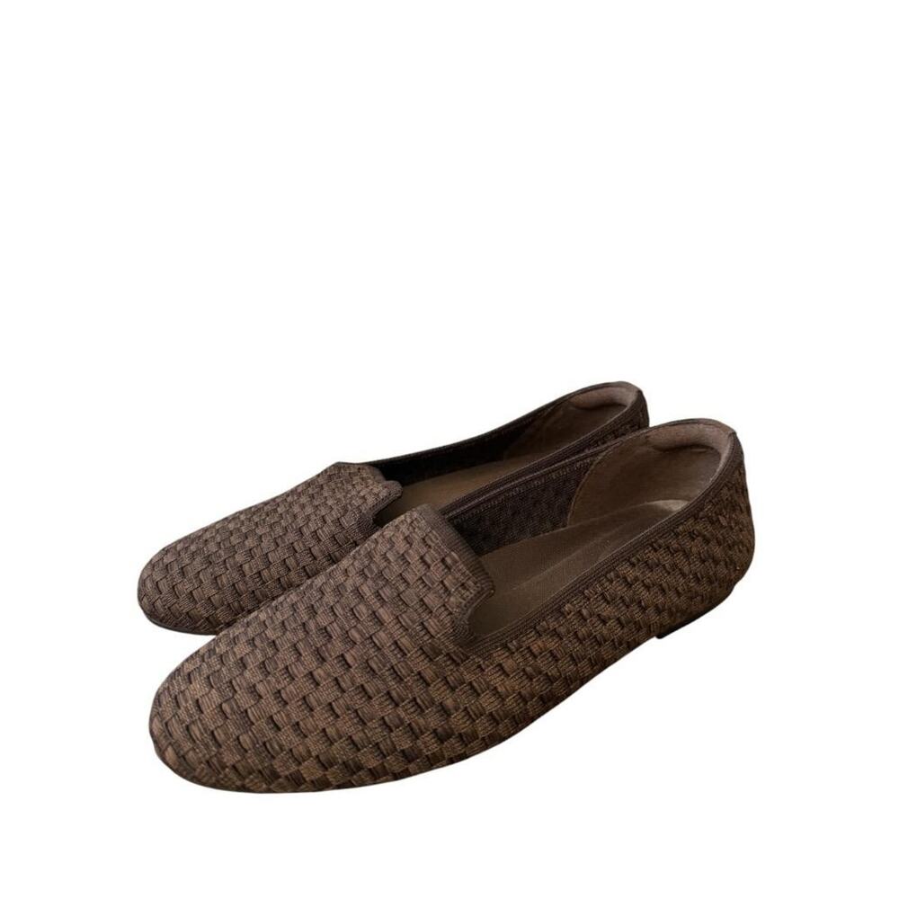 Vivaia Audrey Round Toe Brown Flat Women size 39.5 US 8.5 - Picture 2 of 6